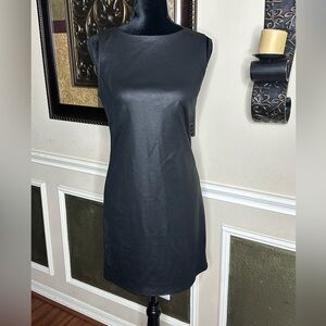 Maxx Studio Special Products (M.S.S.P.) Black Shiny Dress • Size Small